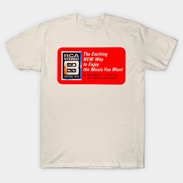 8-track ad T-Shirt by 1-900-SLEEZE